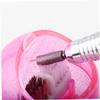 Healeved Nail Art Tools Portable Grinding Machine Cleaner Brush for Easy Nail Drill Bit Cleaning Lightweight and Brush Box for Manicure and Pedicure Rosy view 2