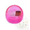 Healeved Nail Art Tools Portable Grinding Machine Cleaner Brush for Easy Nail Drill Bit Cleaning Lightweight and Brush Box for Manicure and Pedicure Rosy view 3