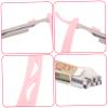 Didiseaon 1set Stainless Steel Eyebrow Trimmer Kit Replacement Blades Assorted Makeup Tool for Precise Facial Hair Removal Lightweight Travel-Friendly Design view 3