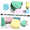 Healeved 4pcs Cute Cartoon Duck Bath Sponges for Boy Girl and Boy Girl Brush Lightweight and Portable Exfoliating Bathing Tool for for Home and Travel view 4