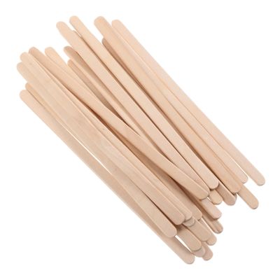 FOMIYES Multifunctional Waxing Stick Set 100pcs Wooden Applicator for Spa Beauty