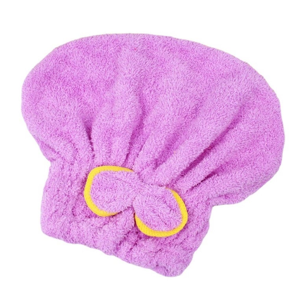 exnox Hair Dryer Hair HatWomen's Hair Towel Super Absorbent Dry Hair Towel Hair Wipe Hair Quick Drying ArtifactLong Hair Hair Wrap Turban Shower Cap (3pcs)