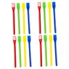 STOBOK 16pcs Paint Stir Stick Spatula Cosmetic Stir Stick Spatula Body Lotion Stiring Rod Lotion Applicator Waxing Sticks Spatula Plastic Color Palette Mix re-usable view 1