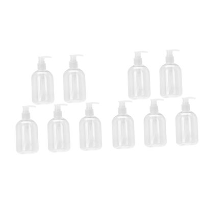 10 Pcs Dispensers Silicone Containers Bottle Toiletry Containers Empty Toiletry Container Liquid Dispenser Shower Dispenser Bottle Portable Travel Shampoo