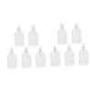 10 Pcs Dispensers Silicone Containers Bottle Toiletry Containers Empty Toiletry Container Liquid Dispenser Shower Dispenser Bottle Portable Travel Shampoo view 1