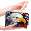 VTGHDEEQ Makeup Bag Small,Makeup Travel Bag,4th of July Independence Day Eagle,Makeup Organizer Bag view 4
