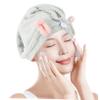 Didiseaon Hair Drying Bath Cap Super Absorbent Towel Wrap Ear Design Quick Drying Microfiber for Curly Thick Hair Lightweight and Portable for Home and Travel Use view 2