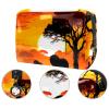 VTGHDEEQ Travel Toiletry Bag,Small Makeup Bag,African Lion and Elephant,Make up Bags for Women view 2