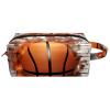 VTGHDEEQ Makeup Bags for Women,Toiletry Bag for Men,3D Pattern Basketball Wall,Travel Cosmetic Bag view 1