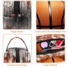 VTGHDEEQ Makeup Bags for Women,Toiletry Bag for Men,3D Pattern Basketball Wall,Travel Cosmetic Bag view 3
