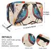 VTGHDEEQ Makeup Bag Small,Makeup Travel Bag,Bird and Geometry,Makeup Organizer Bag view 2