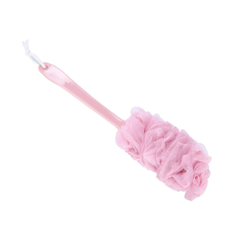 Healeved Eco-Friendly Bath Brush Long Handle Shower Brush Shower Ball Sponge Body Scrubber for Exfoliating