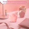 Smart Facial Cleansing Brush, Waterproof, Sonic Vibrating Face Brush for Deep Cleansing, Electric Face Cleansing, USB Rechargeable,Gentle Exfoliating and Massaging soft and comfortable (Color : Pink view 3