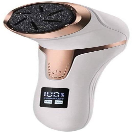 Callus Remover for Feet, Rechargeable Electric Foot File Hard Skin Remover Pedicure Tools for Feet Electronic Callus Shaver Waterproof Pedicure kit for Cracked Heels and Dead Skin with 3 Roller Rechar