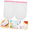 Healeved 1pair Paraffin Wax Hand Treatment Mitts Soft Cotton Gloves for Moisturizing Nail Care and Spa Sessions for Dry Skin and Manicure Treatments view 4