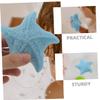 Beatifufu 2pcs Boy Girl Bath Sponges Soft Loofah Body Scrubber for Shower Face Cleansing Exfoliating Star Shape with Bamboo Colors Great for Boy Bath view 2