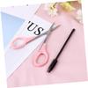 Gogogmee 2pcs High Precision Eyebrow Scissors Eyelash Trimmer for Brow Ingrown Hair Treatment Beauty Tool Portable view 2