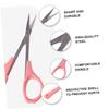 Gogogmee 2pcs High Precision Eyebrow Scissors Eyelash Trimmer for Brow Ingrown Hair Treatment Beauty Tool Portable view 4