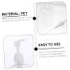 KONTONTY 5pcs Hand Bottle Pump Refillable Soap Dispensers for Travel Home Outdoor Sub Bottle for Hand Soap Refill view 4