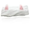 Beatifufu 5pcs Cat Ear Hairbands for Women Wash Face Makeup Accessories White Black Grey and Rose Red Lightweight Design for Spa and Bath Use view 1