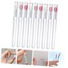 Beatifufu 9pcs Lip Brush Covers Lipstick Applicator for Even Blending for Lip Balm and Gloss Compact Makeup Brushes Styles view 3