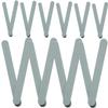 Healeved 20pcs Double-Sided Grit Nail Files for Manicure Fingernail for Natural False Nails Essential Tools for Art and Daily Care view 1