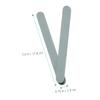 Healeved 20pcs Double-Sided Grit Nail Files for Manicure Fingernail for Natural False Nails Essential Tools for Art and Daily Care view 4