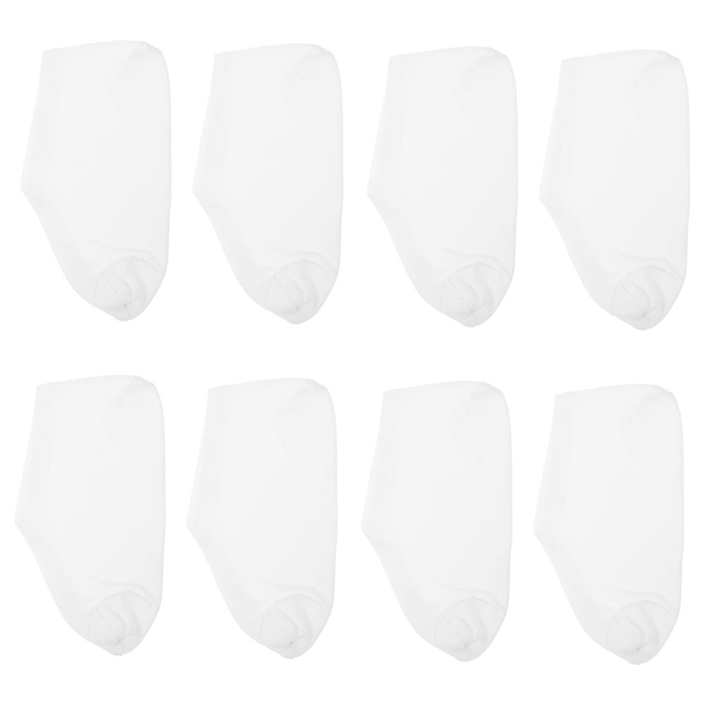 Healeved 4pairs Skin-Friendly Cotton Moisturizing Socks Overnight Foot Care Non-Slip Yoga Socks