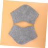 Healeved 2pairs Anti-Crack Gel Heel Socks for Moisturizing Exfoliating Breathable Ankle Protectors for Men Women Grey view 2