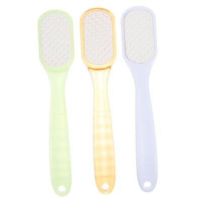 Healeved 3pcs Dual-Sided Foot Files for Pedicure Care Exfoliators for Smooth Feet Convenient Handheld Rasp for Dead Skin Removal