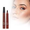 2024 New Magic Eyebrow Pencil, 3D Waterproof Microblading Eyebrow Pen4 Tipped Precise Brow Pen Fine Stroke Microblading Eyebrow Pencil Creates Natural view 1