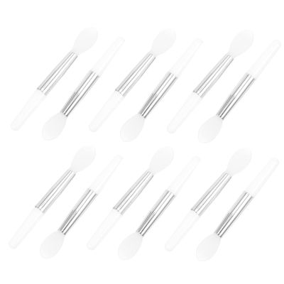 Outanaya 12pcs Lip Mask Silicone Lip Brush Makeup Brush Set Lipstick Applicator for Cosmetics