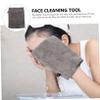 Healeved 3pcs Microfiber Face Cleaning Gloves Gentle Makeup Soft and Skin-friendly for Daily Skincare for Home Use and Travel view 4