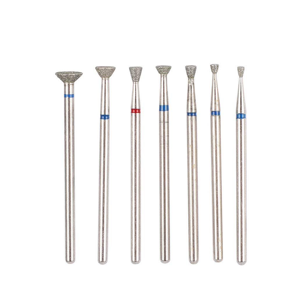 Ejoyous Nail Drill Bits, Electric Nail File and Ceramic Acrylic Gel Nail Bit Kit Manicure Grinding Head Nail Art Tool for Home Salon (NO.03)