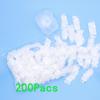200 Pack Disposable Ear Covers For Shower Ear Protectors Waterproof Ear Covers for Bathing Shower Cover Swimming Ear Drye Bathing Ear for Hair Dye Spa Salon Beauty Treatments view 2