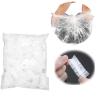 200 Pack Disposable Ear Covers For Shower Ear Protectors Waterproof Ear Covers for Bathing Shower Cover Swimming Ear Drye Bathing Ear for Hair Dye Spa Salon Beauty Treatments view 3