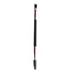 Molly Skin Dual-Ended Eye Brow Brush, Filling & Shaping Angled Brow Brush With Spoolie, Makeup Grooming Tool, Black view 1