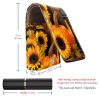 YTYVAGT Lipstick Case,Portable Makeup Bag Cosmetic Pouch,Lipstick Holder Makeup Organizer,Fall Sunflower Pumpkinc Thanksgiving view 3