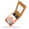YTYVAGT Lipstick Case,Leather Lip Gloss Lipstick Organizer with Mirror,Mini Lipstick Holder Bag,Fuiji Mountain Flower view 2