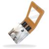 YTYVAGT Lipstick Case,Leather Lip Gloss Lipstick Organizer with Mirror,Mini Lipstick Holder Bag,Winter Snow Polar Bear view 2