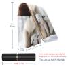 YTYVAGT Lipstick Case,Leather Lip Gloss Lipstick Organizer with Mirror,Mini Lipstick Holder Bag,Winter Snow Polar Bear view 3