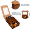 YTYVAGT Lipstick Case,Leather Lip Gloss Lipstick Organizer with Mirror,Mini Lipstick Holder Bag,Ancient Egyptian Style view 4