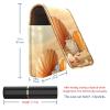 YTYVAGT Lipstick Case,Leather Lip Gloss Lipstick Organizer with Mirror,Mini Lipstick Holder Bag,Beach Conch Shell Starfish view 3