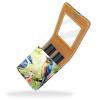 YTYVAGT Lipstick Case,Leather Lip Gloss Lipstick Organizer with Mirror,Mini Lipstick Holder Bag,Birds Flowers Garden River view 2