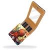 YTYVAGT Lipstick Case,Leather Lip Gloss Lipstick Organizer with Mirror,Mini Lipstick Holder Bag,Watercolor Ocean Devilfish view 2