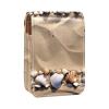YTYVAGT Lipstick Case,Leather Lip Gloss Lipstick Organizer with Mirror,Mini Lipstick Holder Bag,Beach Sand Shell view 1