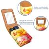 YTYVAGT Lipstick Case,Portable Makeup Bag Cosmetic Pouch,Lipstick Holder Makeup Organizer,Easter Spring Butterfly Cake view 4