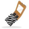 YTYVAGT Lipstick Case,Portable Makeup Bag Cosmetic Pouch,Lipstick Holder Makeup Organizer,Animal Stripe Zebra Print view 2