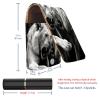 YTYVAGT Lipstick Case,Leather Lip Gloss Lipstick Organizer with Mirror,Mini Lipstick Holder Bag,Animal Lion Couple view 3