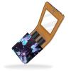 YTYVAGT Travel Lipstick Organizer Case,Lipstick Case Portable Makeup Bag With Mirror,Butterfly Fantasy Plant view 2